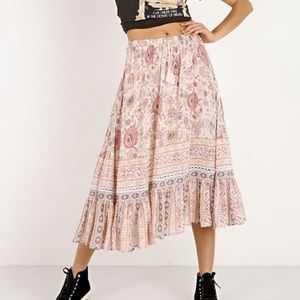 Spell Zahara Midi Skirt